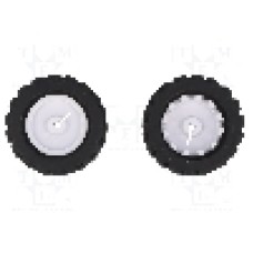 Set 2 roti, POLOLU - POLOLU WHEEL 42X19MM PAIR