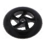 Roata, POLOLU - SCOOTER/SKATE WHEEL 144×29MM BLACK Roata, POLOLU - SCOOTER/SKATE WHEEL 144×29MM BLACK