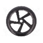 Roata, POLOLU - SCOOTER/SKATE WHEEL 200×30MM - BLACK Roata, POLOLU - SCOOTER/SKATE WHEEL 200×30MM - BLACK