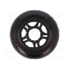 Roata, POLOLU - SCOOTER/SKATE WHEEL 84×24MM - BLACK Roata, POLOLU - SCOOTER/SKATE WHEEL 84×24MM - BLACK