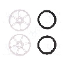 Set 2 roti, POLOLU - WHEEL W/INSERTS FOR 3MM AND 4MM SHAFTS Set 2 roti, POLOLU - WHEEL W/INSERTS FOR 3MM AND 4MM SHAFTS