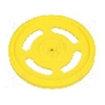 Roata, POLOLU - YELLOW WHEEL FUTABA SERVO HUB Roata, POLOLU - YELLOW WHEEL FUTABA SERVO HUB