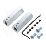 Fixare roata, POLOLU - 12MM HEX WHEEL ADAPTER FOR 6MM SHAFT EXT Fixare roata, POLOLU - 12MM HEX WHEEL ADAPTER FOR 6MM SHAFT EXT