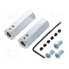 Fixare roata, POLOLU - 12MM HEX WHEEL ADAPTER FOR 6MM SHAFT EXT Fixare roata, POLOLU - 12MM HEX WHEEL ADAPTER FOR 6MM SHAFT EXT