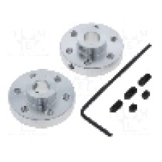 Fixare roata, POLOLU - ALUMINUM MOUNTING HUB FOR 1/4? SHAFT M3 Fixare roata, POLOLU - ALUMINUM MOUNTING HUB FOR 1/4? SHAFT M3