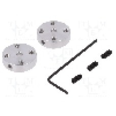 Fixare roata, POLOLU - ALUMINUM MOUNTING HUB FOR 3MM SHAFT #4-4 Fixare roata, POLOLU - ALUMINUM MOUNTING HUB FOR 3MM SHAFT #4-4
