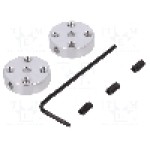 Fixare roata, POLOLU - ALUMINUM MOUNTING HUB FOR 3MM SHAFT M3 H Fixare roata, POLOLU - ALUMINUM MOUNTING HUB FOR 3MM SHAFT M3 H