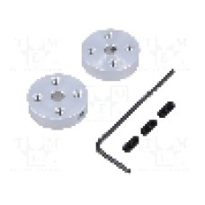 Fixare roata, POLOLU - ALUMINUM MOUNTING HUB FOR 4MM SHAFT #4-4 Fixare roata, POLOLU - ALUMINUM MOUNTING HUB FOR 4MM SHAFT #4-4