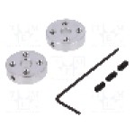 Fixare roata, POLOLU - ALUMINUM MOUNTING HUB FOR 5MM SHAFT #4-4 Fixare roata, POLOLU - ALUMINUM MOUNTING HUB FOR 5MM SHAFT #4-4