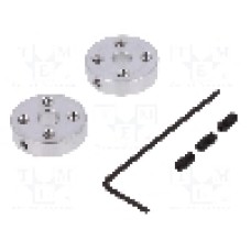 Fixare roata, POLOLU - ALUMINUM MOUNTING HUB FOR 5MM SHAFT #4-4 Fixare roata, POLOLU - ALUMINUM MOUNTING HUB FOR 5MM SHAFT #4-4