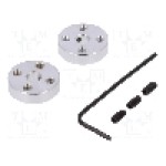 Fixare roata, POLOLU - ALUMINUM MOUNTING HUB FOR 5MM SHAFT M3 H Fixare roata, POLOLU - ALUMINUM MOUNTING HUB FOR 5MM SHAFT M3 H