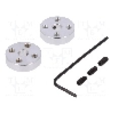 Fixare roata, POLOLU - ALUMINUM MOUNTING HUB FOR 5MM SHAFT M3 H Fixare roata, POLOLU - ALUMINUM MOUNTING HUB FOR 5MM SHAFT M3 H
