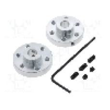 Fixare roata, POLOLU - ALUMINUM MOUNTING HUB FOR 6MM SHAFT M3 H Fixare roata, POLOLU - ALUMINUM MOUNTING HUB FOR 6MM SHAFT M3 H