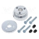 Fixare roata, POLOLU - ALUMINUM SCOOTER WHEEL ADAPTER FOR 1/4? Fixare roata, POLOLU - ALUMINUM SCOOTER WHEEL ADAPTER FOR 1/4?