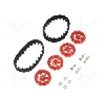 Senile, POLOLU - 22T TRACK SET - RED Senile, POLOLU - 22T TRACK SET - RED