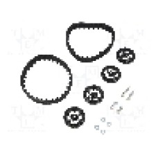 Senile, POLOLU - 30T TRACK SET - BLACK Senile, POLOLU - 30T TRACK SET - BLACK