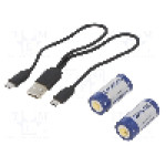 Acumulator 16340, 3V, 860mAh, Li-Ion, KEEPPOWER - P1634U1