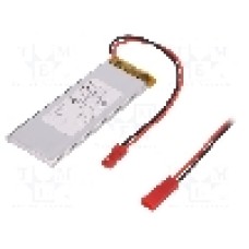Acumulator 3.7V, 1050mAh, Li-Po, CELLEVIA BATTERIES - LP433078 Acumulator 3.7V, 1050mAh, Li-Po, CELLEVIA BATTERIES - LP433078
