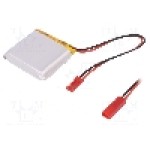 Acumulator 3.7V, 1580mAh, Li-Po, CELLEVIA BATTERIES - ACCU-LP103740/CL