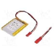 Acumulator 3.7V, 1800mAh, Li-Po, CELLEVIA BATTERIES - ACCU-LP804050/CL Acumulator 3.7V, 1800mAh, Li-Po, CELLEVIA BATTERIES - ACCU-LP804050/CL