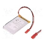 Acumulator 3.7V, 1900mAh, Li-Po, CELLEVIA BATTERIES - LP684063