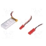 Acumulator 3.7V, 620mAh, Li-Po, CELLEVIA BATTERIES - ACCU-LP852040/CL