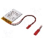 Acumulator 3.7V, 800mAh, Li-Po, CELLEVIA BATTERIES - L453350