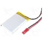Acumulator 3.7V, 850mAh, Li-Po, CELLEVIA BATTERIES - L603048