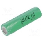 Acumulator MR18650, 3.6V, 2.5Ah, Li-Ion, SAMSUNG SDI - INR 18650-25R