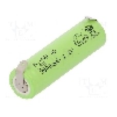 Acumulator R6, 1.2V, 2000mAh, Ni-MH, JJJ - AA2000E SOLDERING LUGS