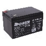 Acumulator plumb-acid, 12V, 12Ah, BPOWER - BPE 12-12 T2