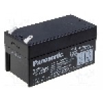 Acumulator plumb-acid, 12V, 1.3Ah, PANASONIC - LC-R121R3PG