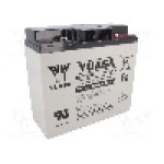 Acumulator plumb-acid, 12V, 22Ah, YUASA - REC22-12I