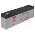 Acumulator plumb-acid, 12V, 2.3Ah, YUASA - NP2.3-12 Acumulator plumb-acid, 12V, 2.3Ah, YUASA - NP2.3-12