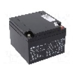Acumulator plumb-acid, 12V, 24Ah, QOLTEC - 53036