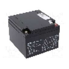 Acumulator plumb-acid, 12V, 24Ah, QOLTEC - 53036