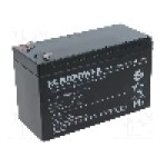 Acumulator plumb-acid, 12V, 8Ah, EUROPOWER - EV 9-12