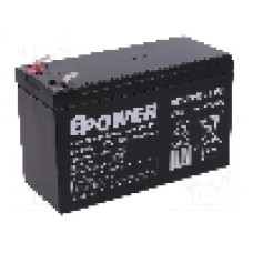 Acumulator plumb-acid, 12V, 9Ah, BPOWER - BV 9-12