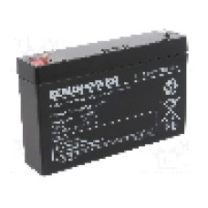 Acumulator plumb-acid, 6V, 7Ah, EUROPOWER - EP 7-6