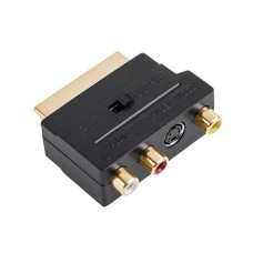 ADAPTOR EUROSCART - 3RCA+SVHS CU INTRERUPATOR - ZLA0352G