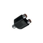 Adaptor RCA mama la 2 x RCA mama, L101636