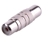 Adaptor RCA mama la RCA mama, metalic, L101643 Adaptor RCA mama la RCA mama, metalic, L101643