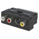 Adaptor Scart tata la SVHS si RCA mama, T113838