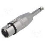Adaptor XLR tip feminin, mono