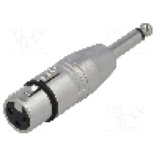Adaptor XLR tip feminin, mono