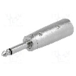 Adaptor XLR tip masculin, mono