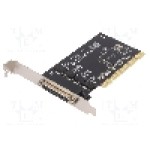 Card extensie PCI, chipset SUN1999, RS232, Interfata PCI 3.0, DS-33002-1, T113979