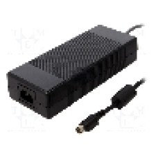 Alimentator 12V DC, 15A, conector Power DIN 4 pin R7B, MEAN WELL - GST220A12-R7B