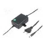 Alimentator 12V DC, 1A, conector 5.5x2.1, CELLEVIA POWER, CLD-1212-INT-EB, T117773