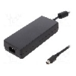 Alimentator 15V DC, 9.6A, conector Power DIN 4 pin R7B, MEAN WELL - GSM160A15-R7B